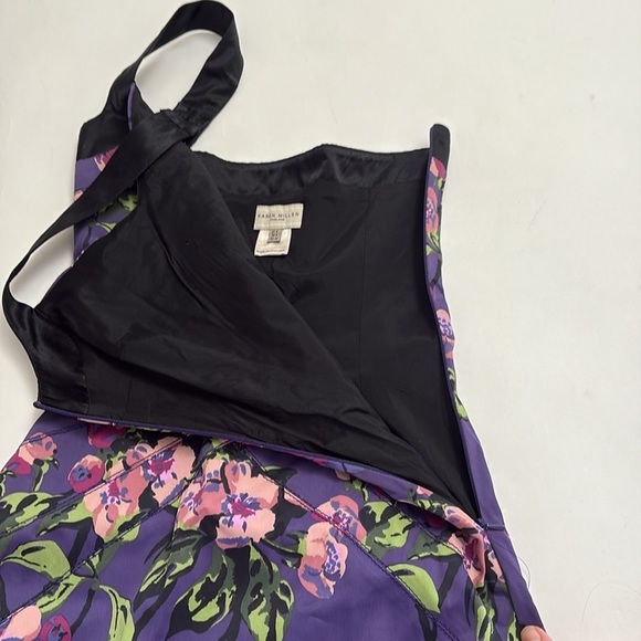 KAREN MILLEN Midi Floral Halter Formal Dress - Picture 8 of 13